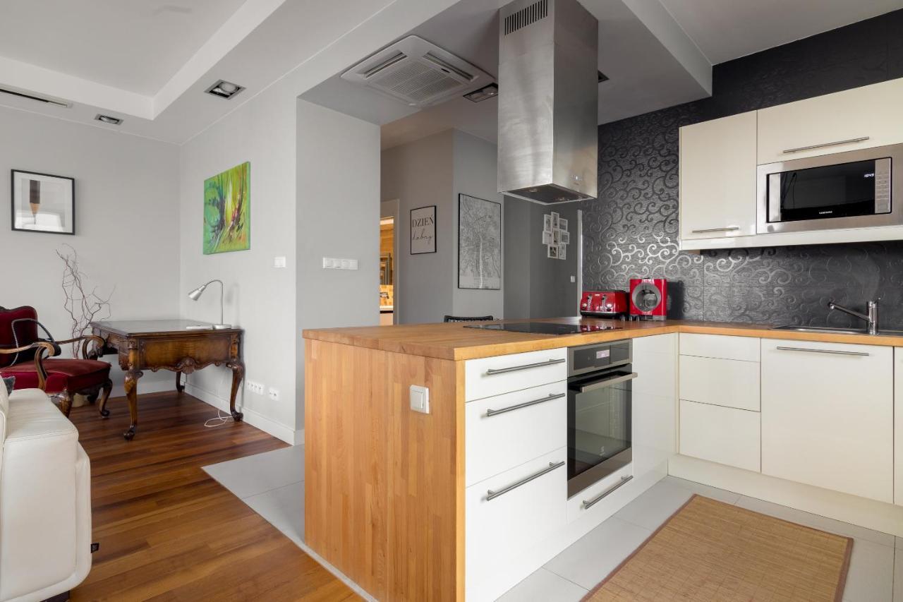 Hlonda Deluxe Apartment With Terrace Varsó Kültér fotó