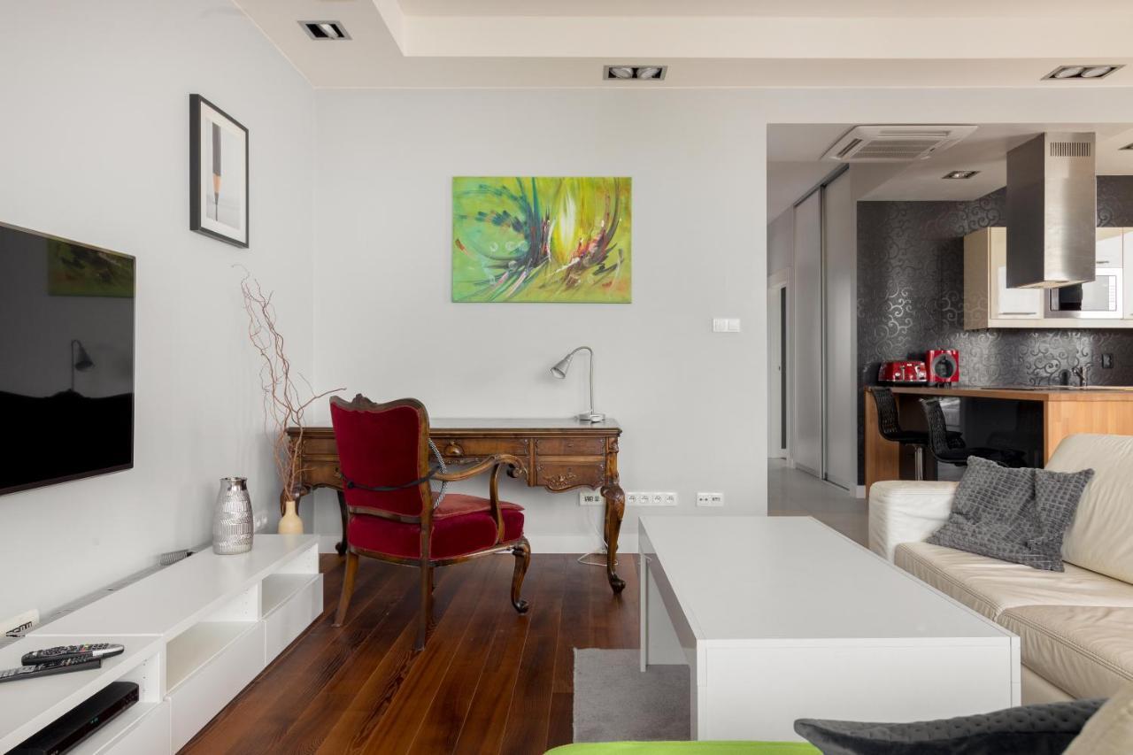 Hlonda Deluxe Apartment With Terrace Varsó Kültér fotó
