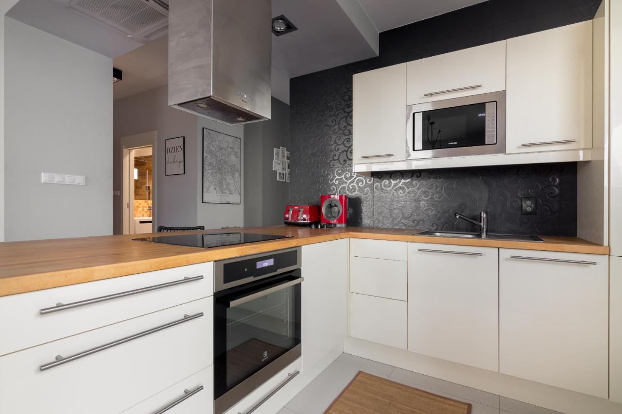 Hlonda Deluxe Apartment With Terrace Varsó Kültér fotó