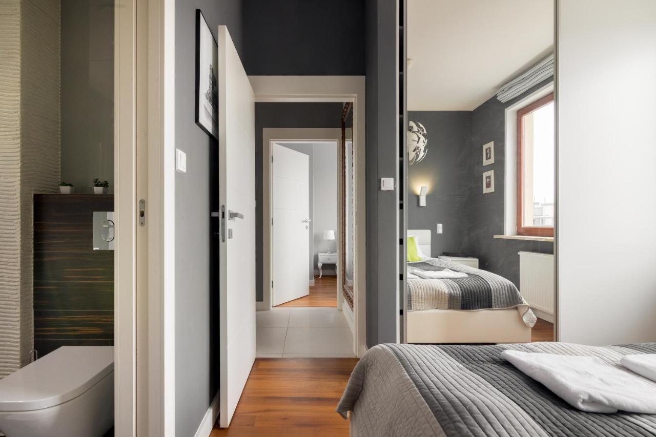 Hlonda Deluxe Apartment With Terrace Varsó Kültér fotó