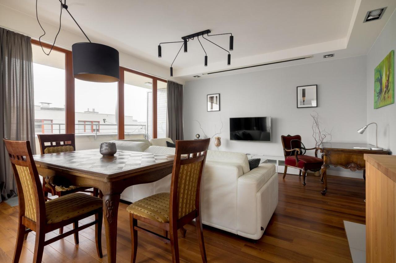 Hlonda Deluxe Apartment With Terrace Varsó Kültér fotó