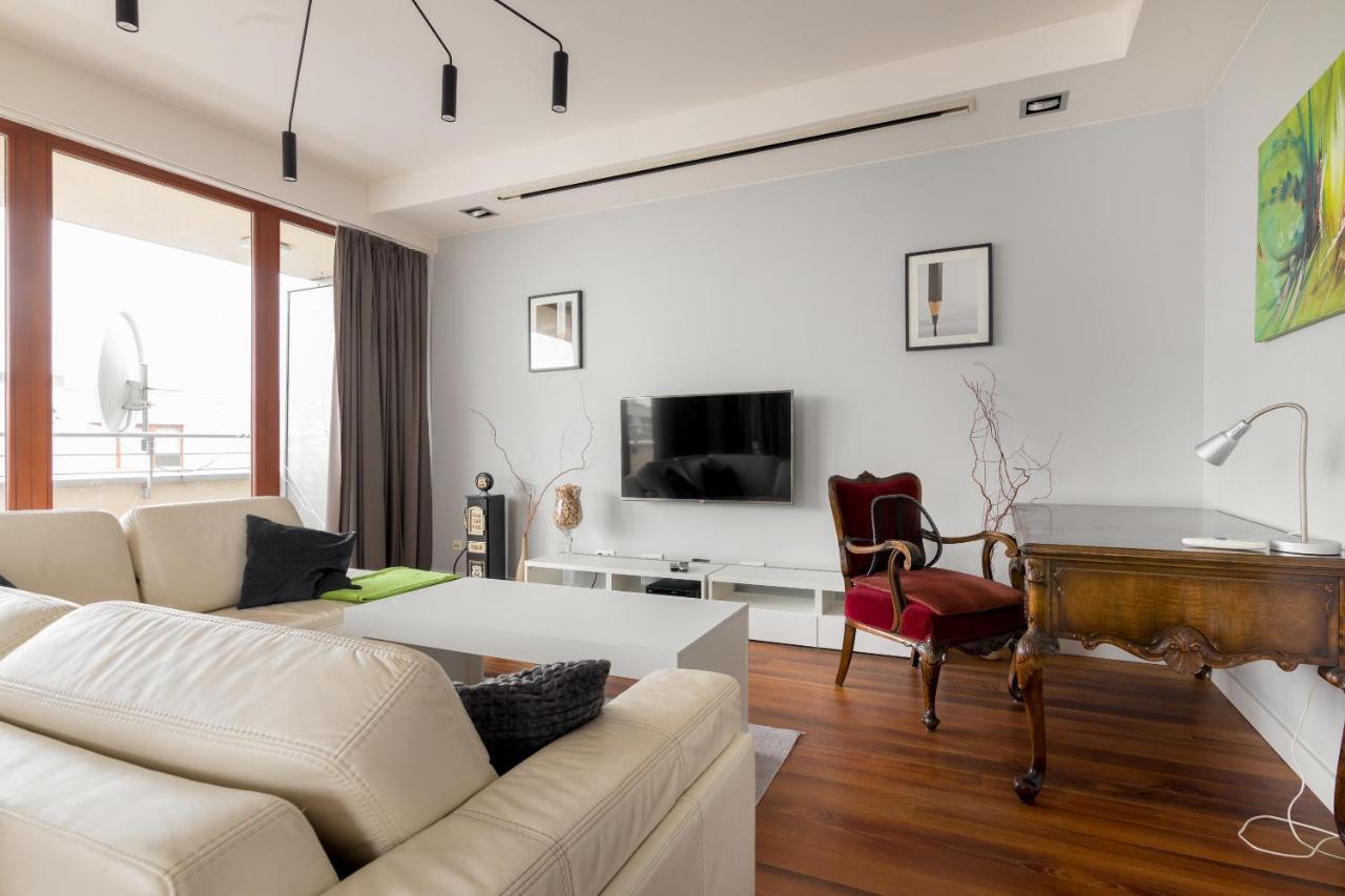 Hlonda Deluxe Apartment With Terrace Varsó Kültér fotó