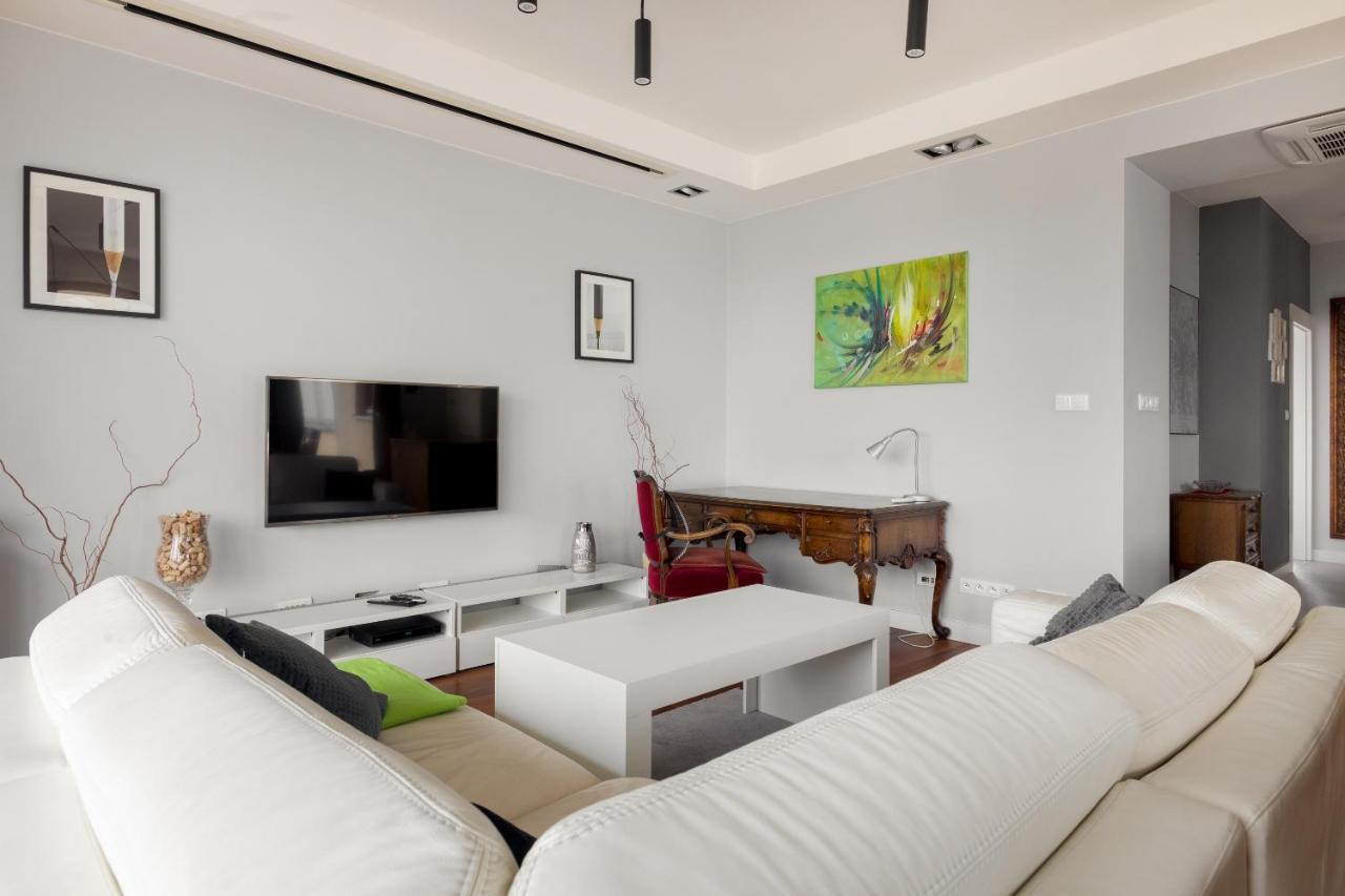 Hlonda Deluxe Apartment With Terrace Varsó Kültér fotó